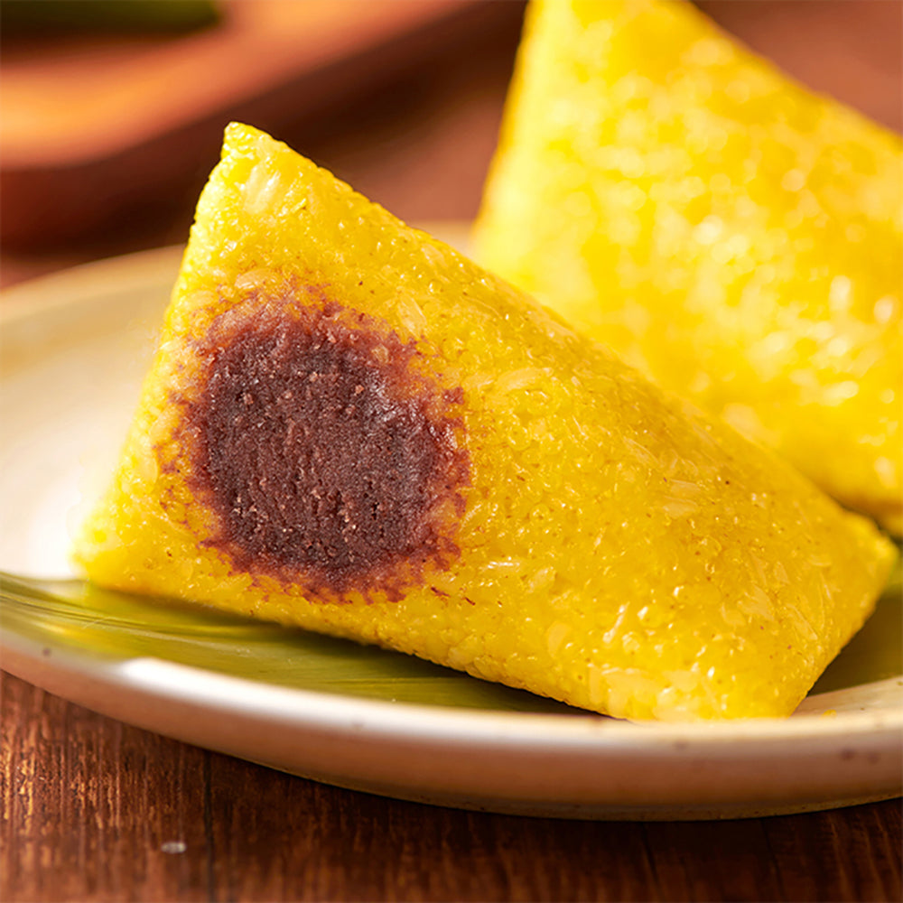 Synear-Yellow-Rice-Dumplings-with-Red-Bean-Paste---2pcs,-200g-1