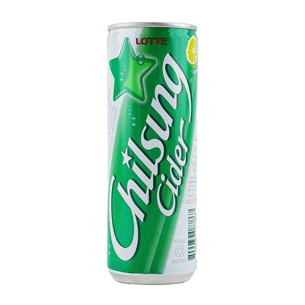 Lotte Chilsung Cider Lemon-Lime Soda - 250ml – Umall - Sydney's Largest ...