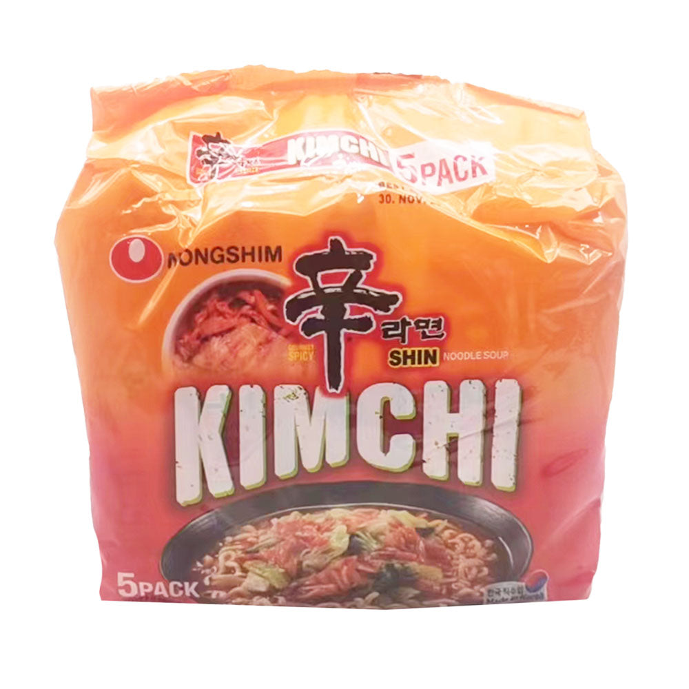 Nongshim-Spicy-Kimchi-Ramen-120g,-Pack-of-5-Bags-1