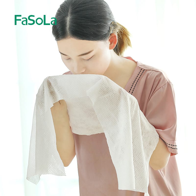 FaSoLa-Disposable-Pure-Cotton-Towel---White,-30x70cm-1