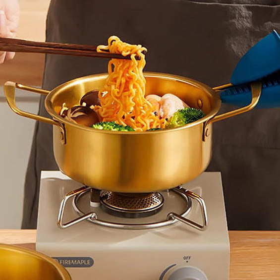 Ulife Korean Style Ramen Pot - 18cm (Induction and Gas Compatible)