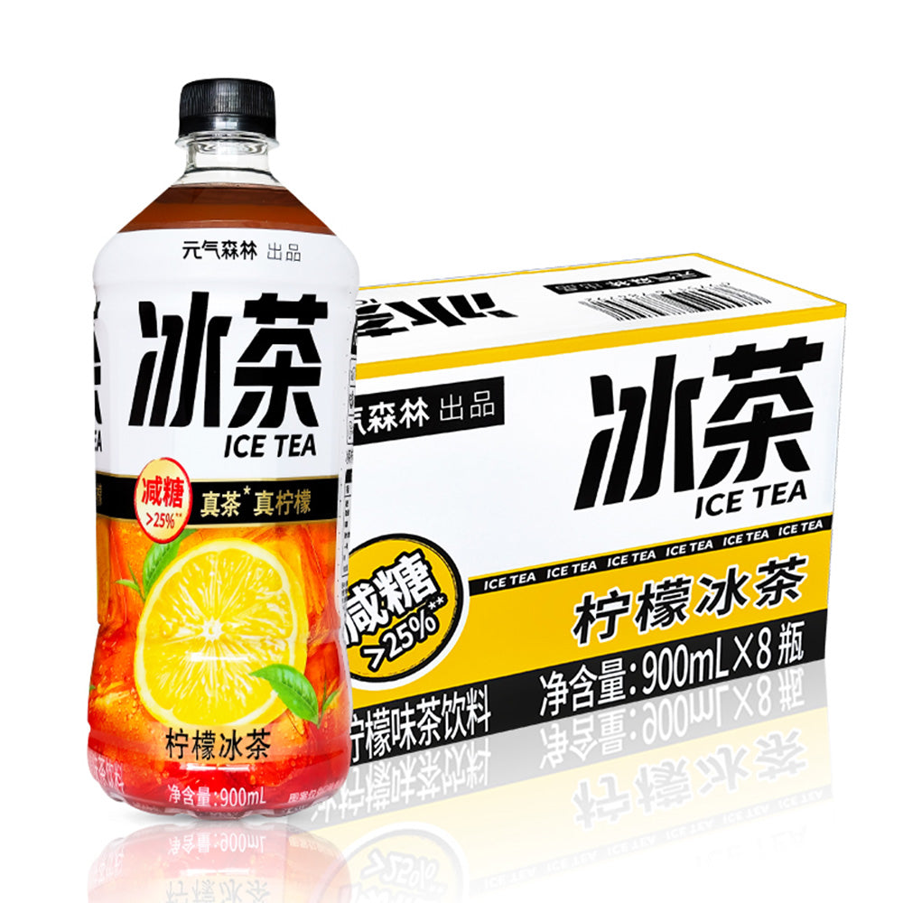 Genki Forest Lemon Ice Tea - 900ml x 8 Bottles | Umall - Sydney's ...