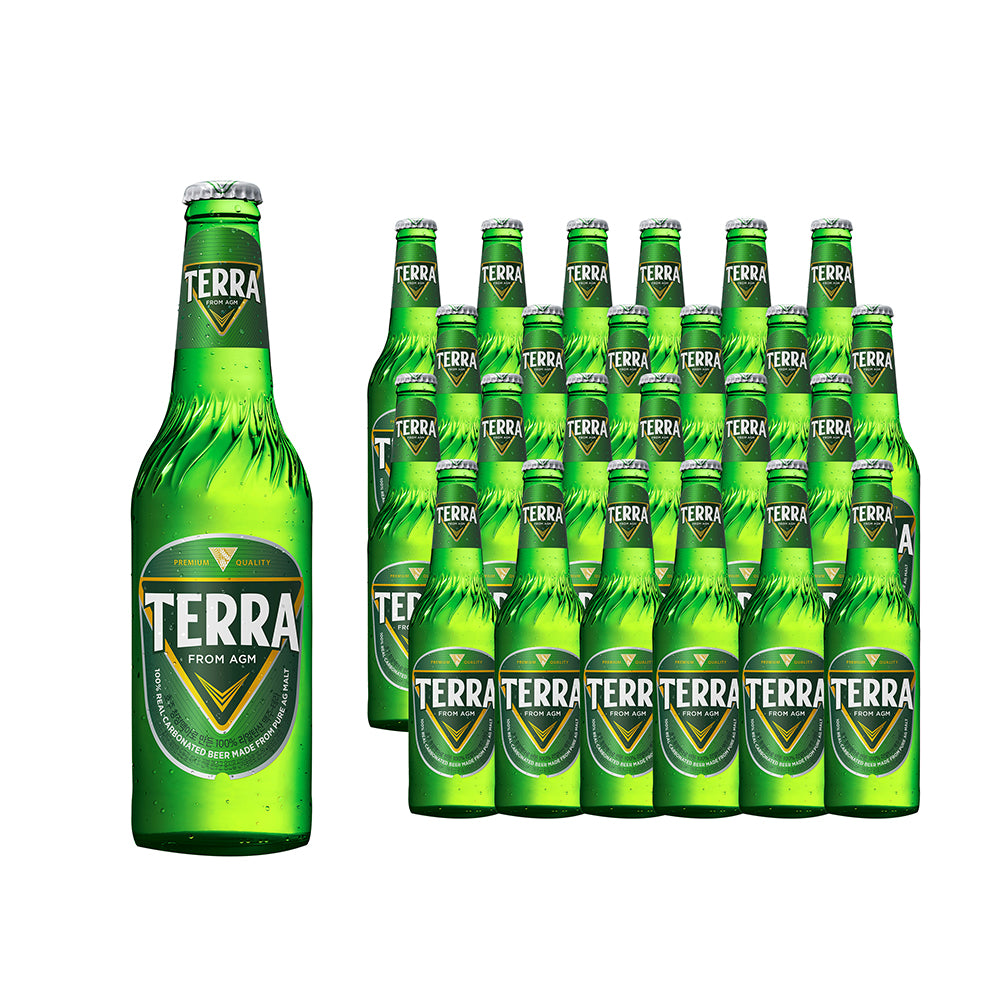 Korean-Terra-Beer---330ml-Glass-Bottles,-Pack-of-24-1