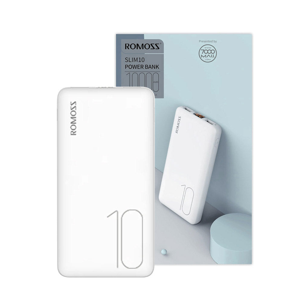 Romoss-Ultra-Slim-Portable-Power-Bank-10000mAh---White-1