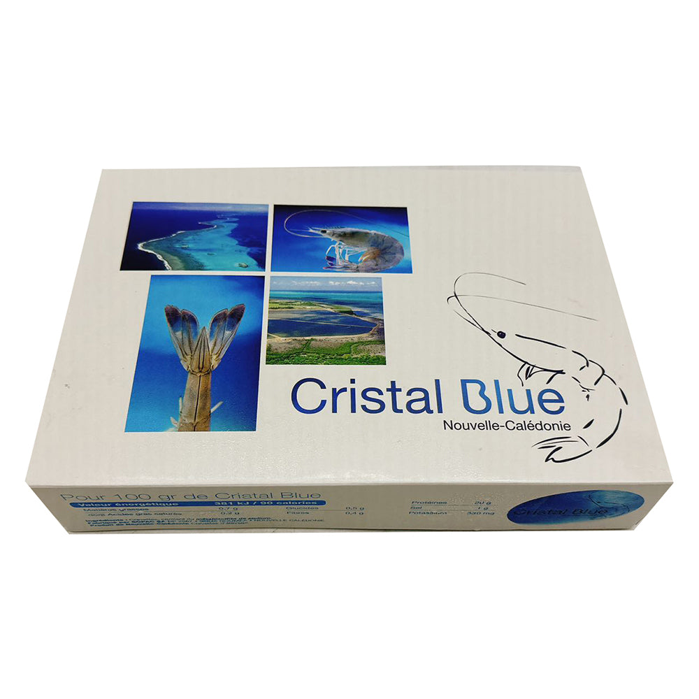 Cristal-Blue-Frozen-Paradise-Shrimp-Sashimi-Grade-Gift-Box---Size-31/40,-1kg-1