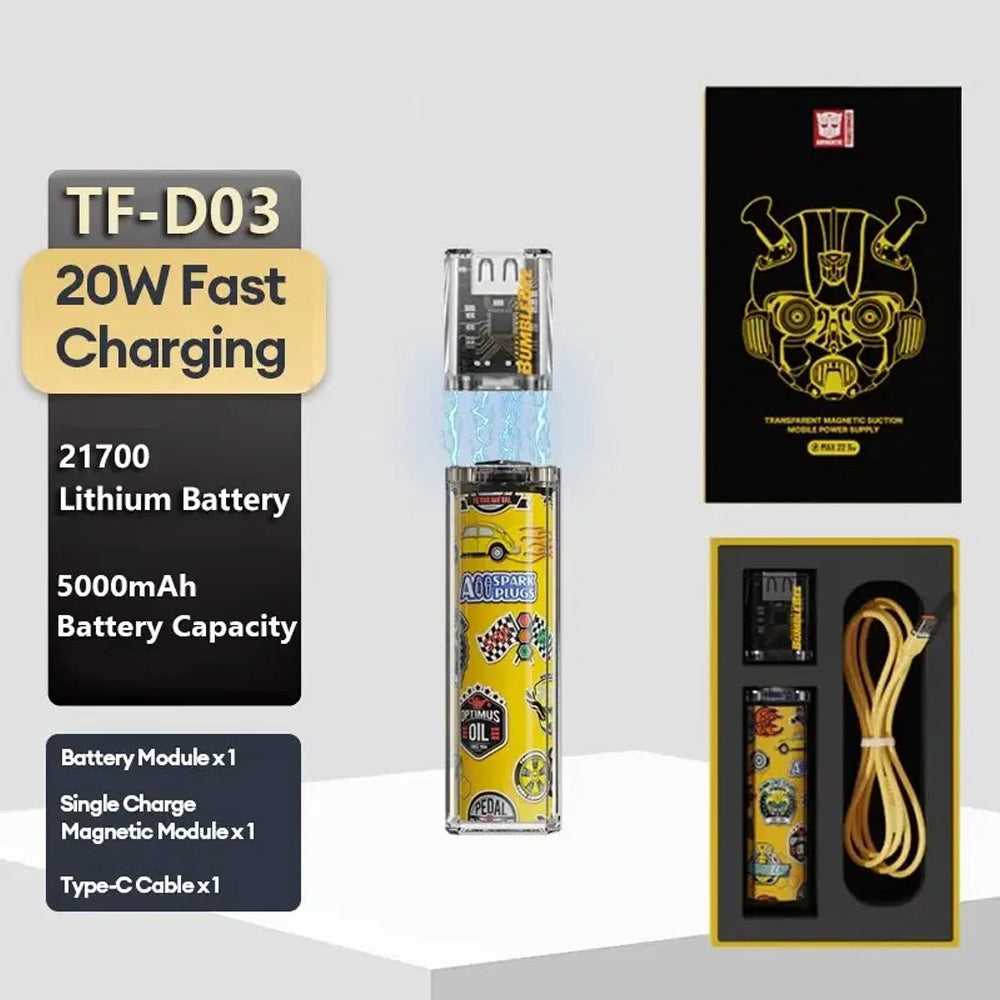 Transformers-Detachable-Battery-Magnetic-Power-Bank-5000mAh-20W---Yellow-1