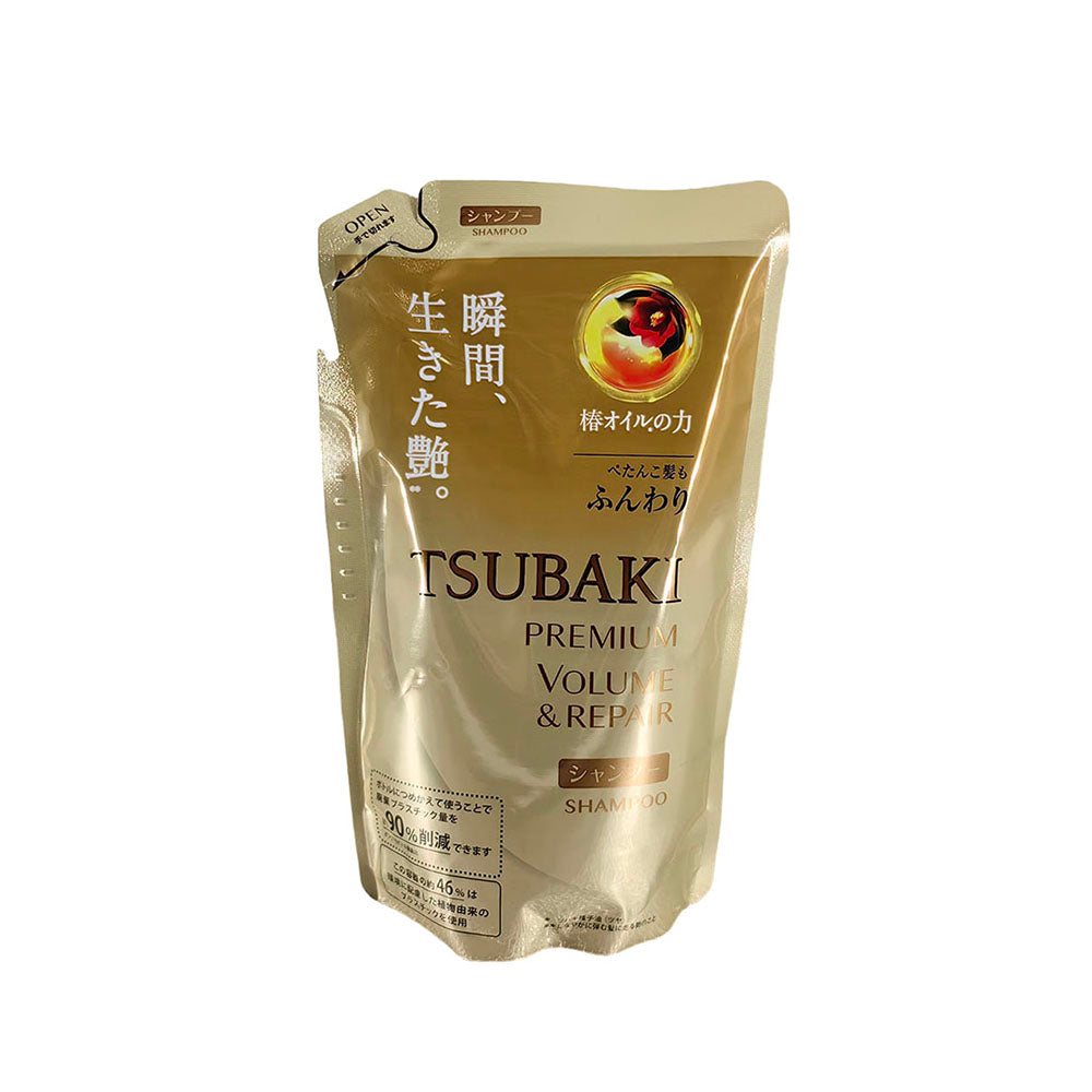 Shiseido-Tsubaki-Premium-Volume-&-Repair-Shampoo-Refill---330ml-1