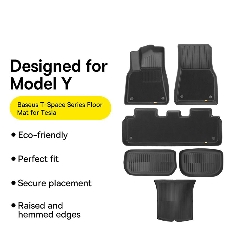 Baseus-T-Space-Car-Floor-Mats-for-Tesla-Model-3---9-Piece-Set,-Starry-Black-1