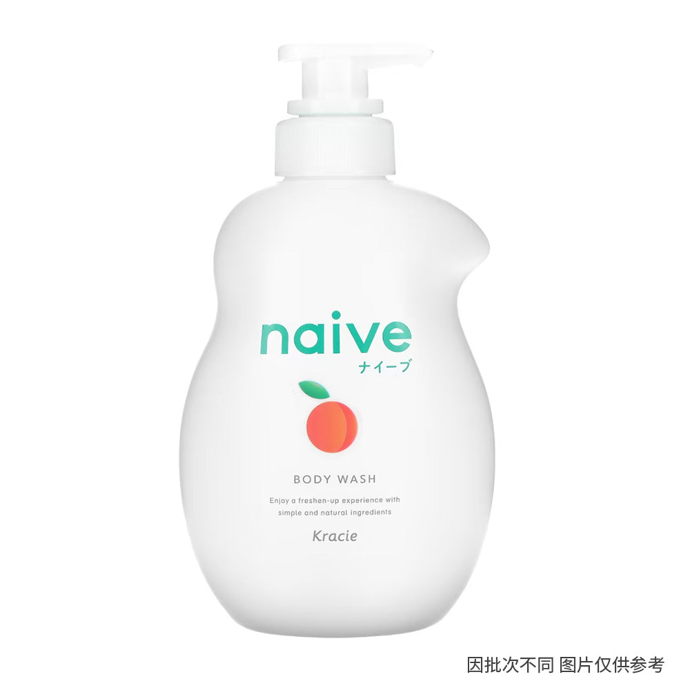 Kracie-Naive-Peach-Moisturizing-Body-Wash---530ml-1