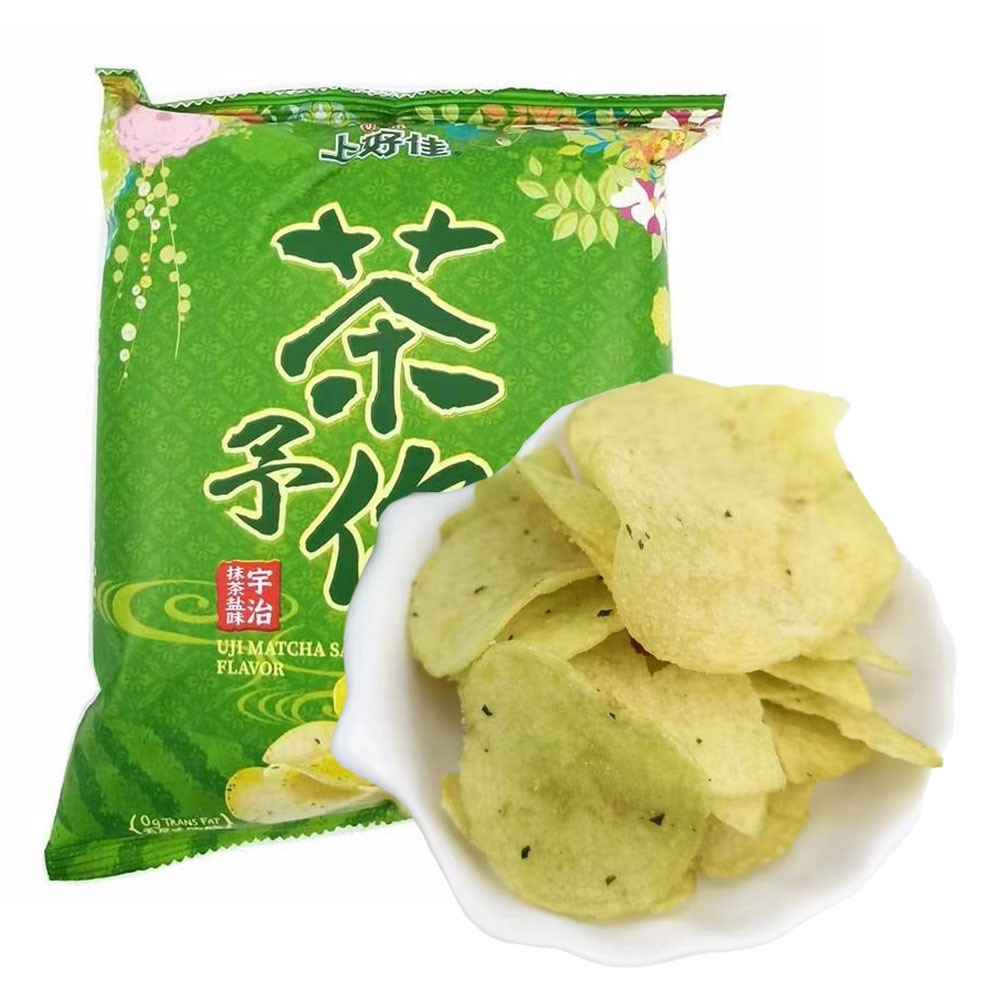 Oishi-Garden-Potato-Chips---Uji-Matcha-Salt-Flavor-70g-1