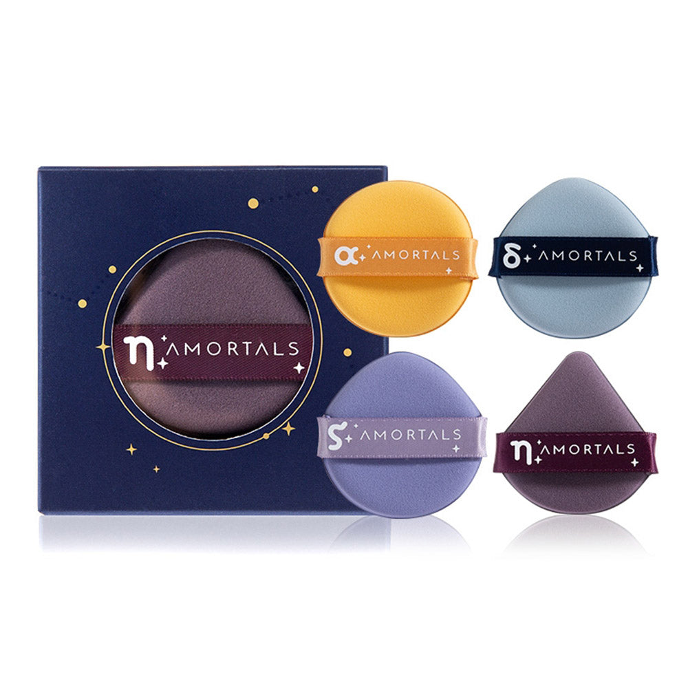 Amortals-Star-Shift-Powder-Puff-Set,-Pack-of-4-1