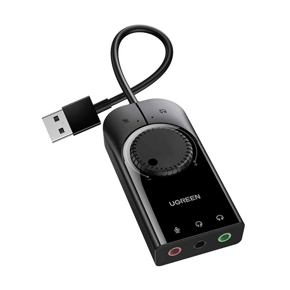 UGREEN-CM129-USB-External-Stereo-Sound-Card-Adapter---15cm-Black-1