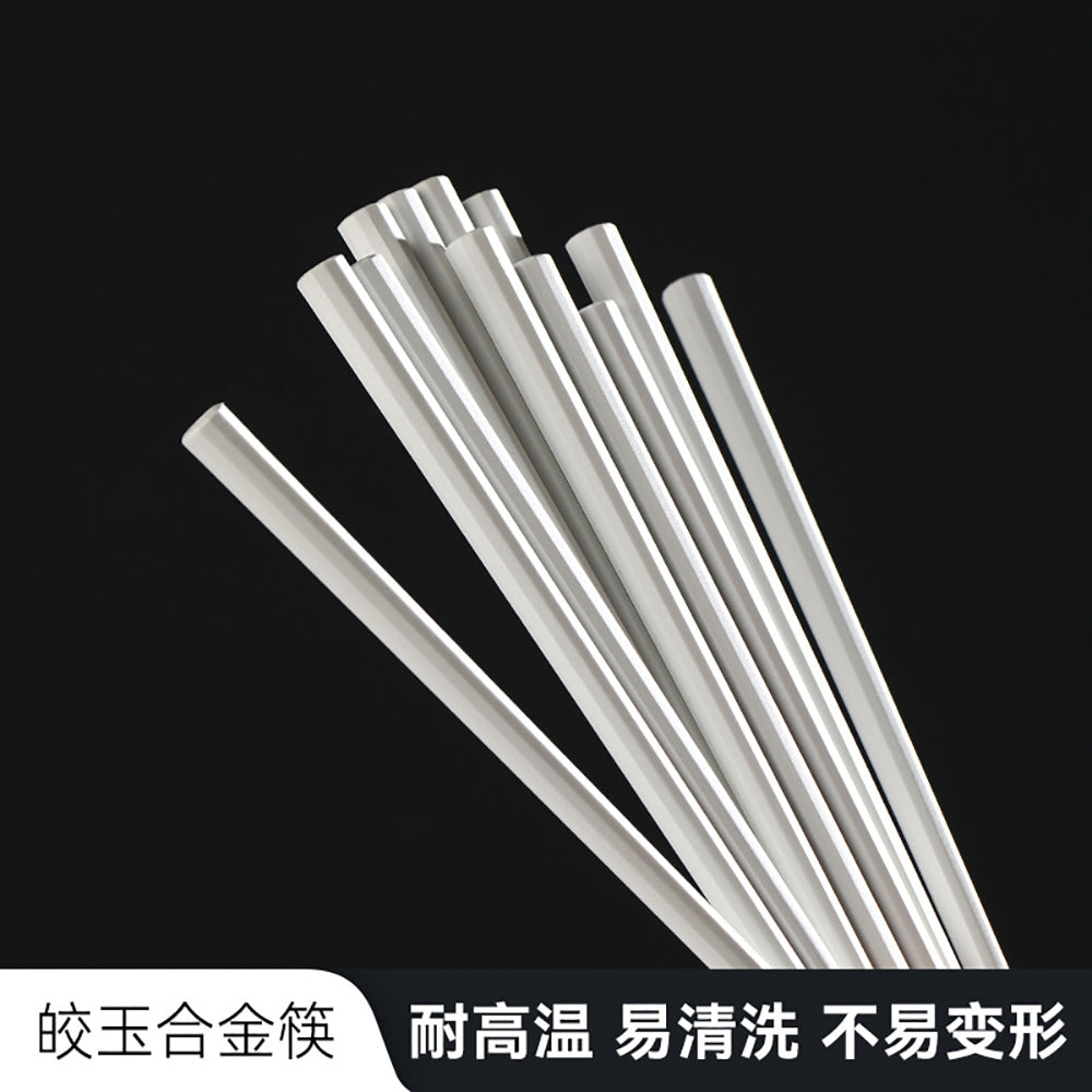 FaSoLa-White-Alloy-Chopsticks---5-Pairs-1