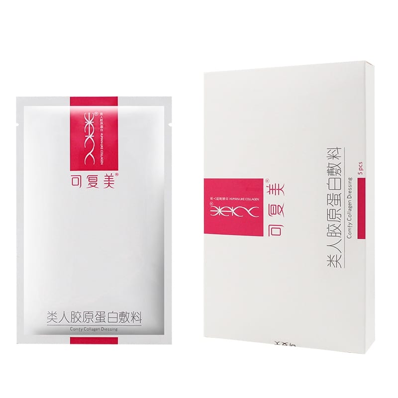 Kefumei-Pink-Mask-with-Human-like-Collagen,-5-Pieces-per-Box-1