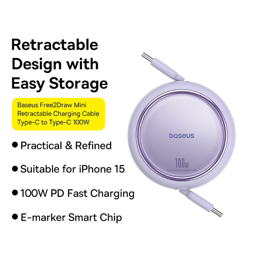 Baseus-Mini-Series-Retractable-Fast-Charging-Cable-Type-C-to-Type-C-100W-1m-Nebula-Purple-1