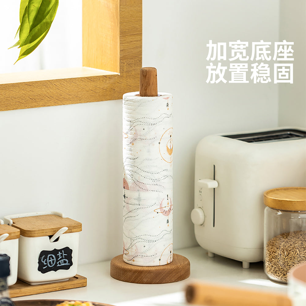 Modern-Housewife-Beech-Wood-Kitchen-Paper-Holder---Round-Base-1