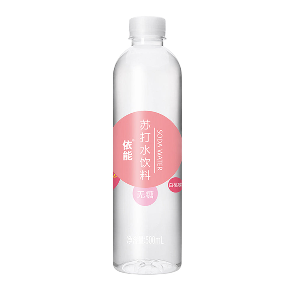 Yineng-Sparkling-Water-Beverage,-White-Peach-Flavour,-500ml-1