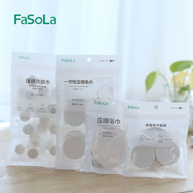 FaSoLa-Disposable-Compressed-Towels---25x38cm,-Pack-of-8-1