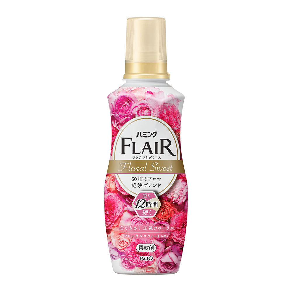 Kao-FLAIR-Fabric-Softener---Sweet-Rose-Scent,-520ml-1