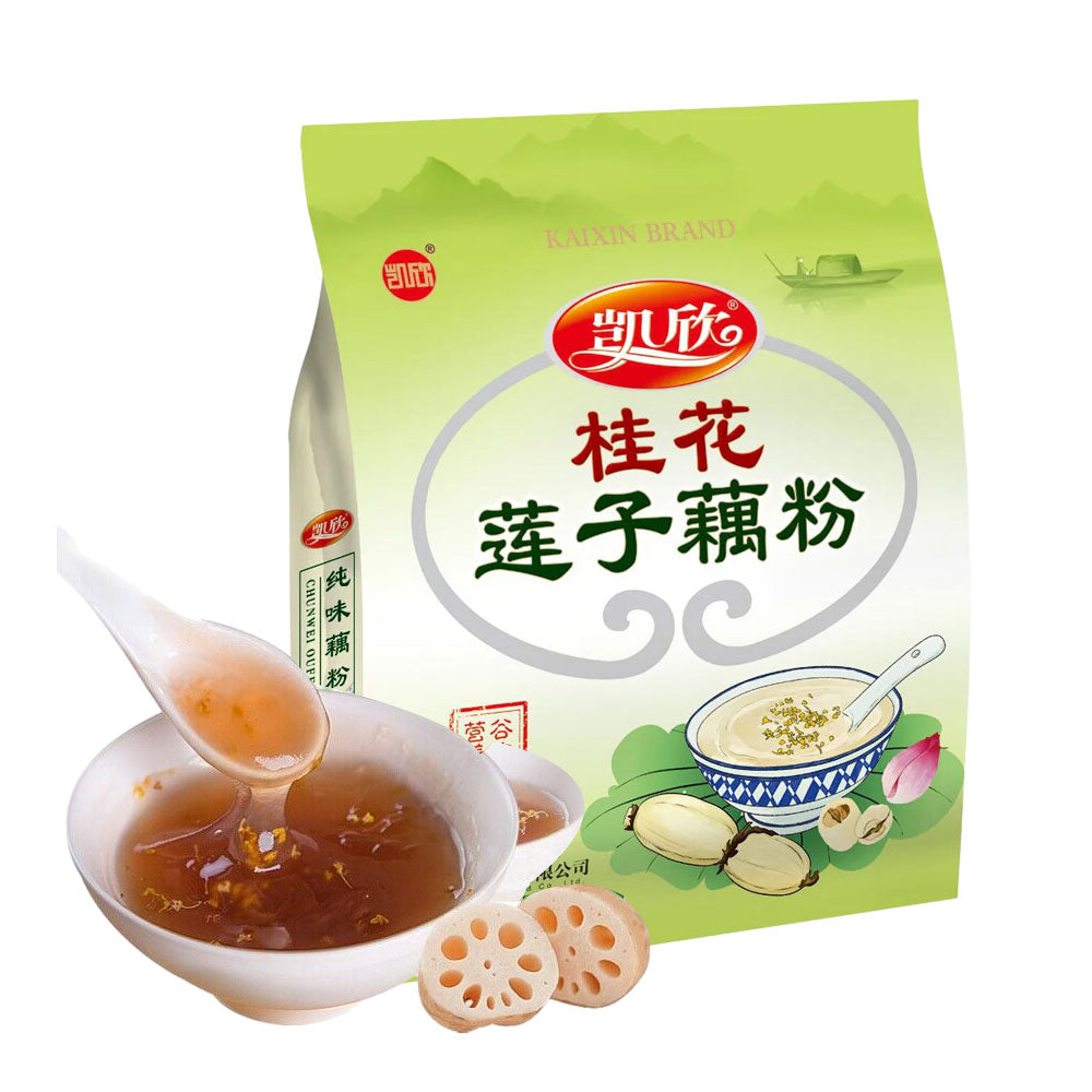 Kaixin-Osmanthus-Lotus-Seed-Lotus-Root-Powder---15-Packs,-600g-1