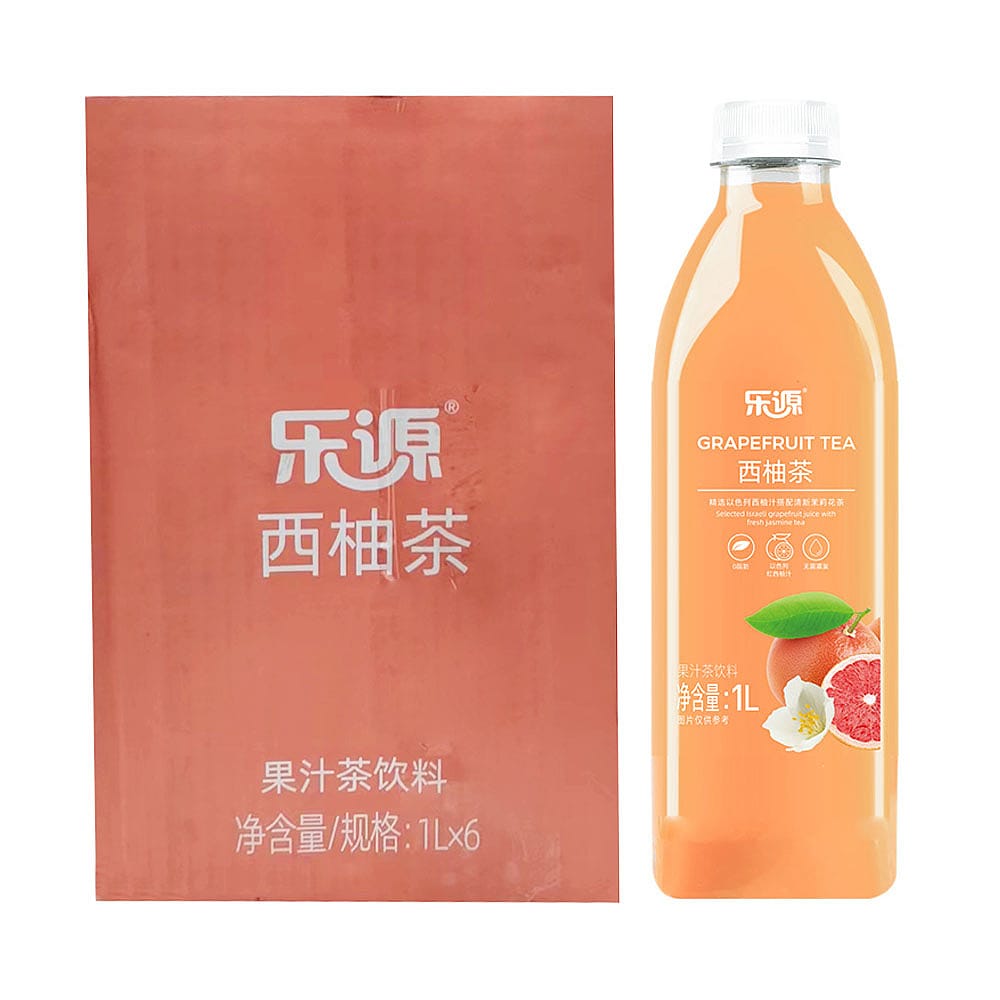 [Full-Case]-Le-Yuan-Grapefruit-Tea-1L*6-Bottles/Case-1