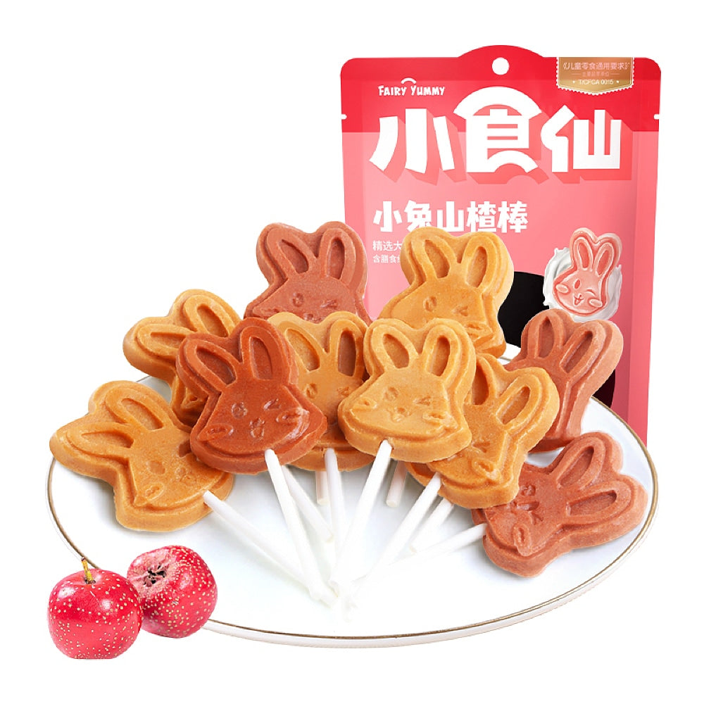 Good-Food-Fairy-Mini-Rabbit-Hawthorn-Sticks---Original-Flavour-4pcs-+-Blueberry-Flavour-4pcs,-85g-1