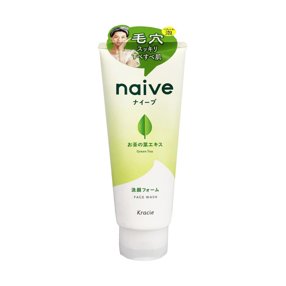 Naive-Natural-Plant-Face-Wash-Green-Tea---130g-1