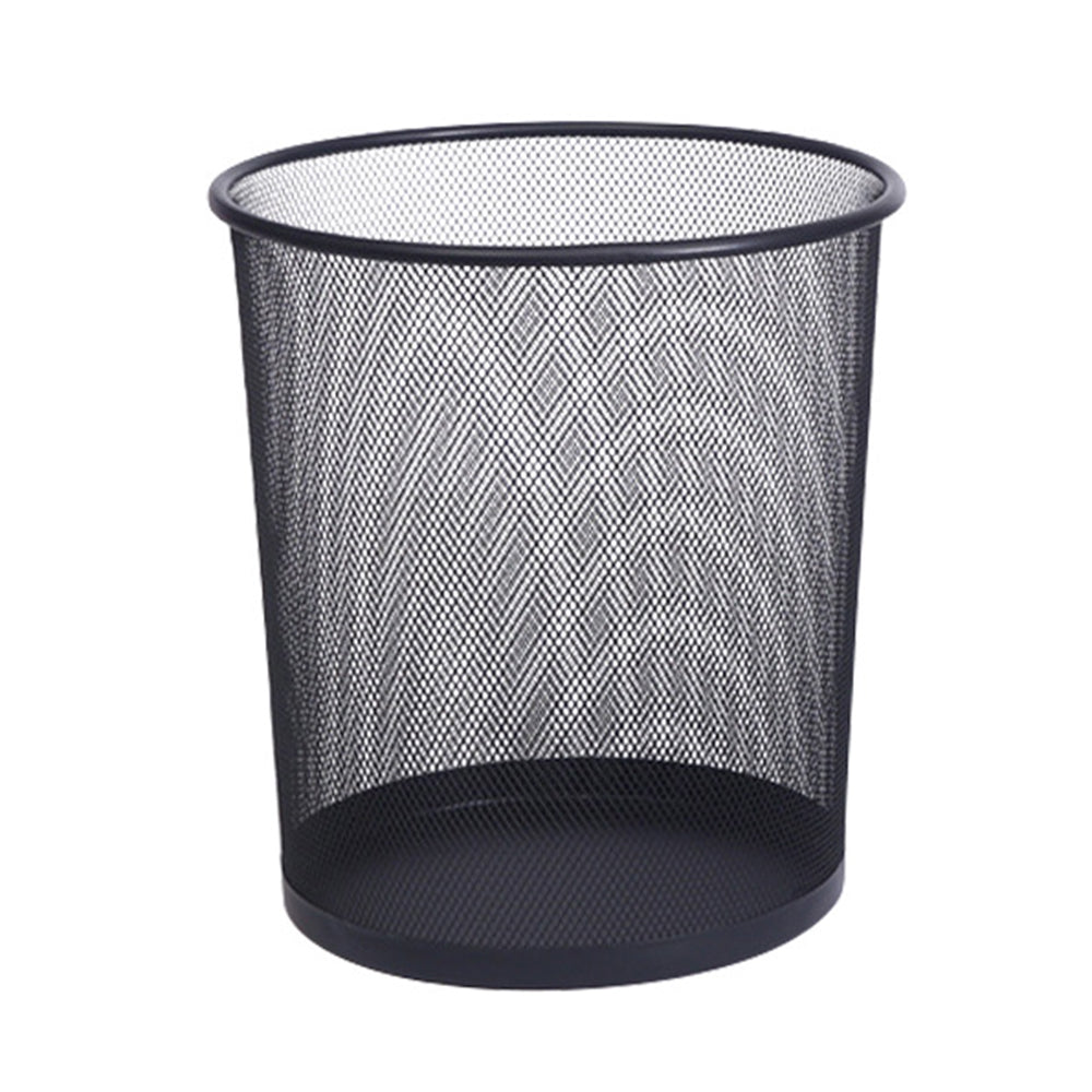 Mesh-Waste-Bin---Black,-Small,-24x24x72cm-1