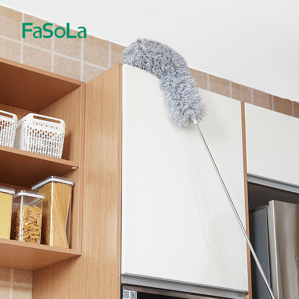 FaSoLa-Extendable-Round-Head-Duster---Grey,-14*82cm-1