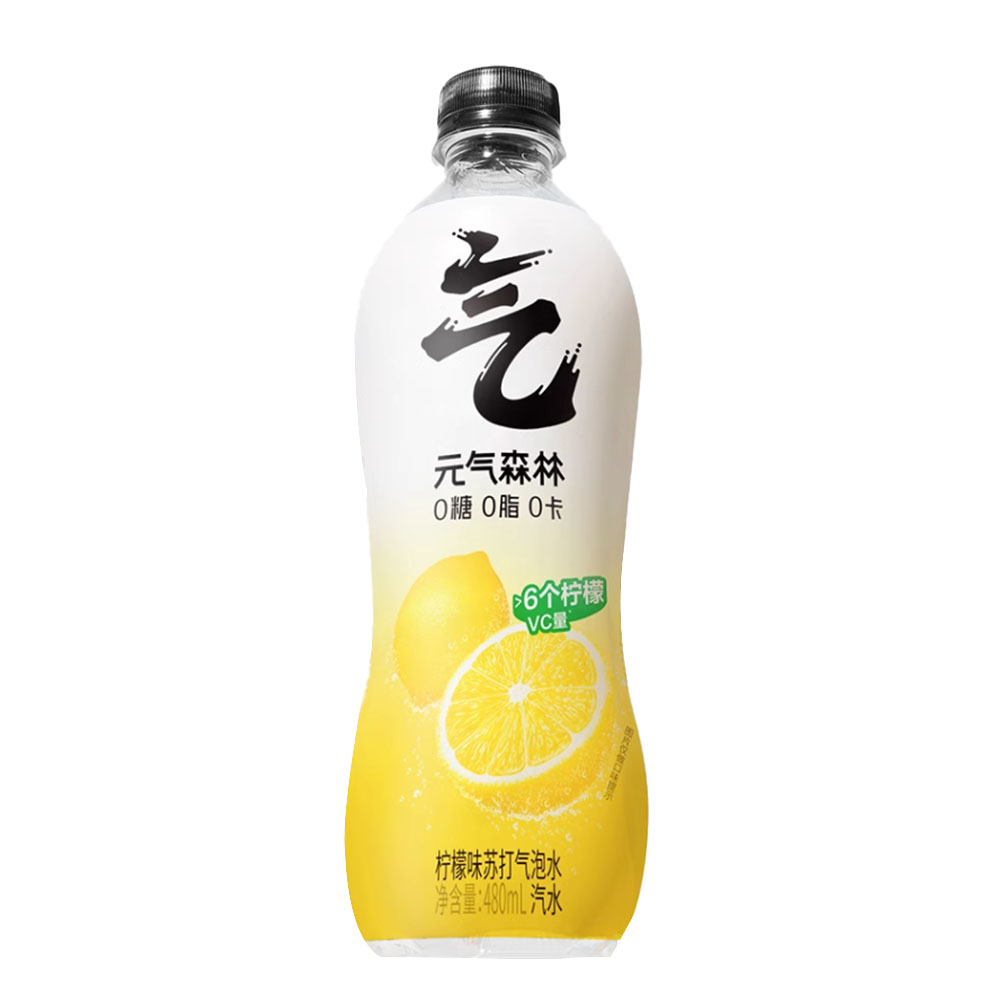 [Genki-Forest]-Lemon-Flavoured-Sparkling-Water-480ml-1