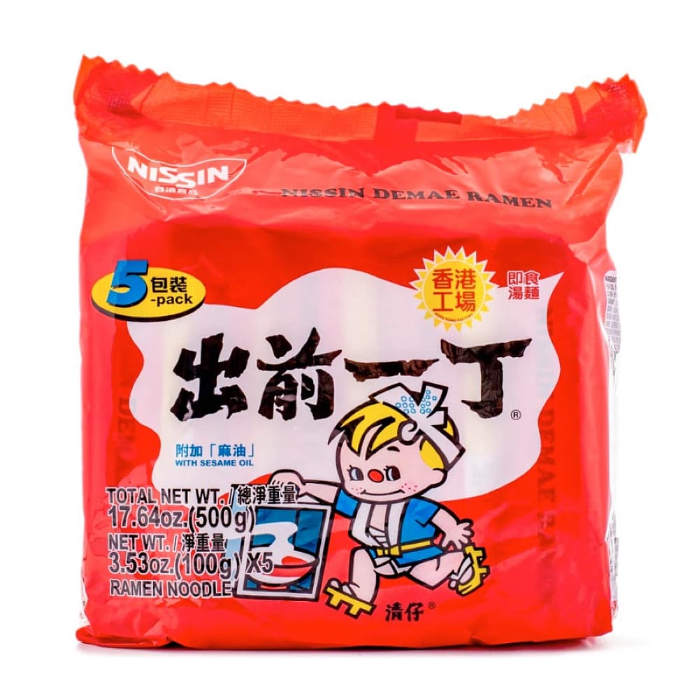 Nissin Demae Itcho Chu Qian Yi Ding Sesame Oil Flavour Instant Noodles ...