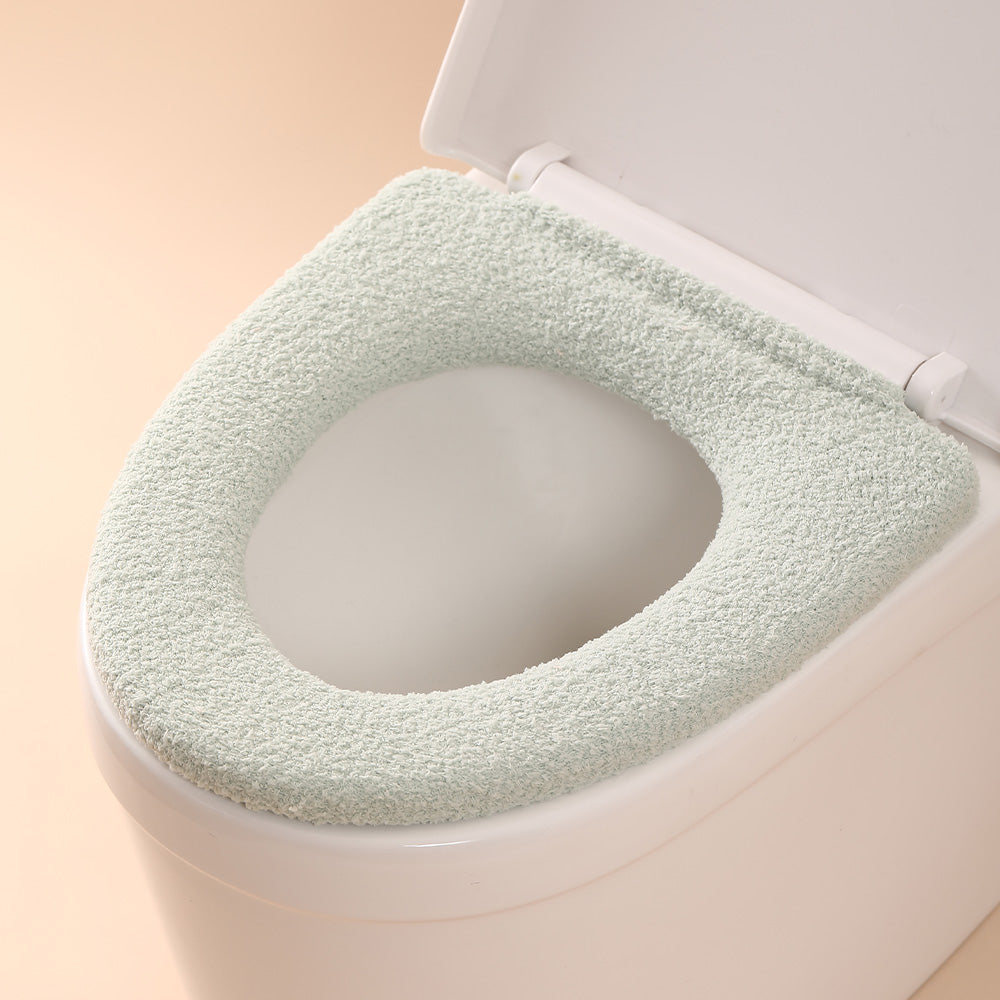 Fasola-Soft-Plush-Toilet-Seat-Cover---Green-1