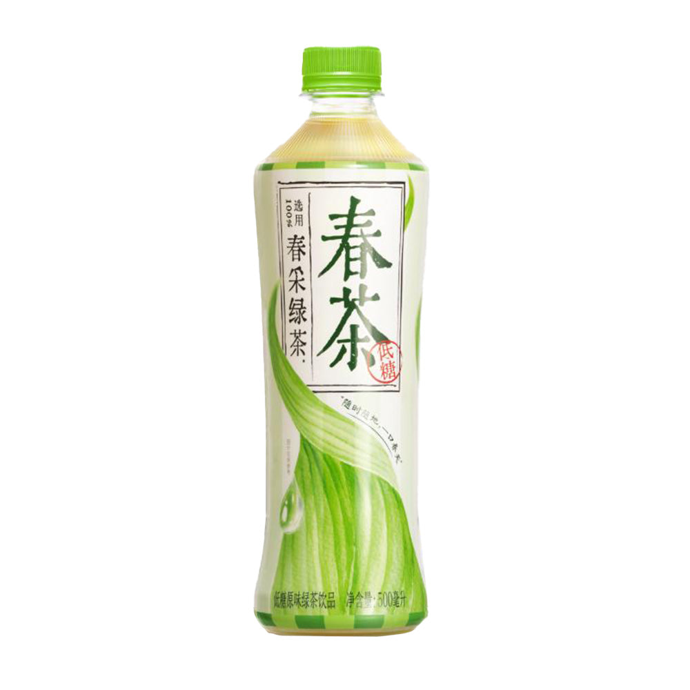 Genki-Forest-Spring-Tea,-Low-Sugar-Green-Tea,-500ml-1