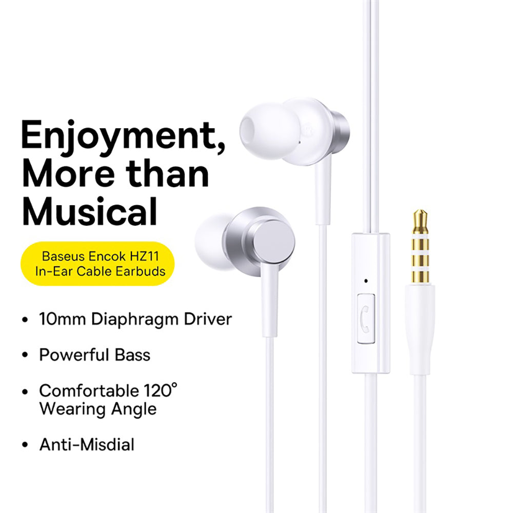 Baseus-Encok-HZ11-In-Ear-Wired-Earphones---Moon-White-1