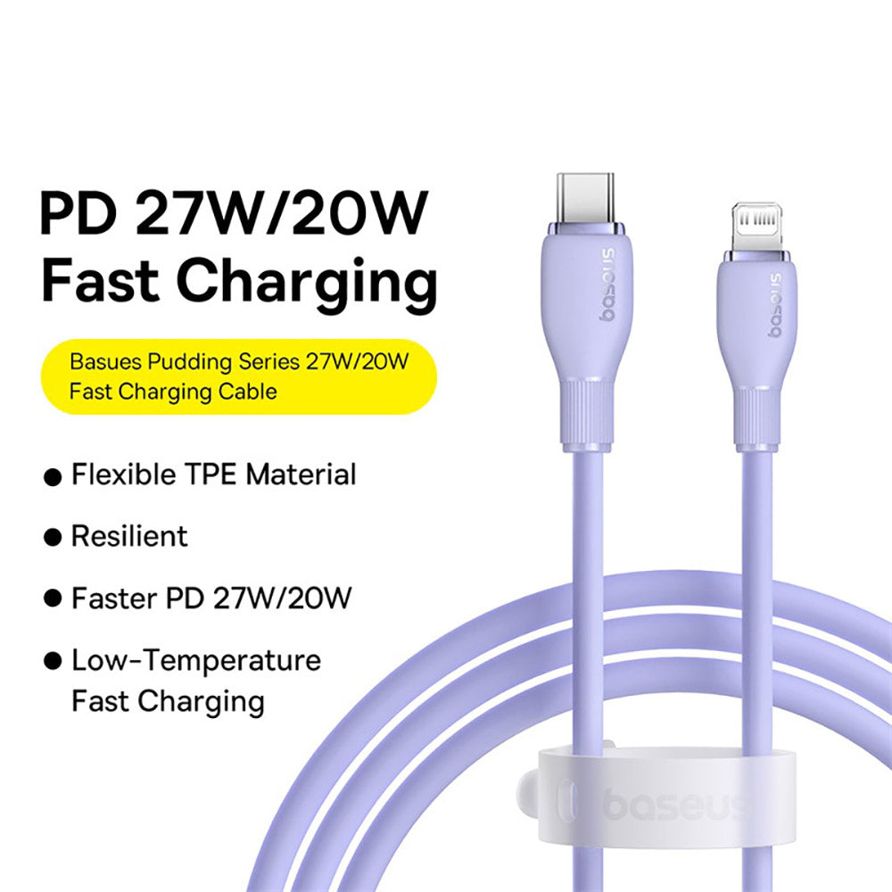 Baseus-Pudding-Series-Fast-Charging-Cable-Type-C-to-iP-20W-1.2m-Nebula-Purple-1