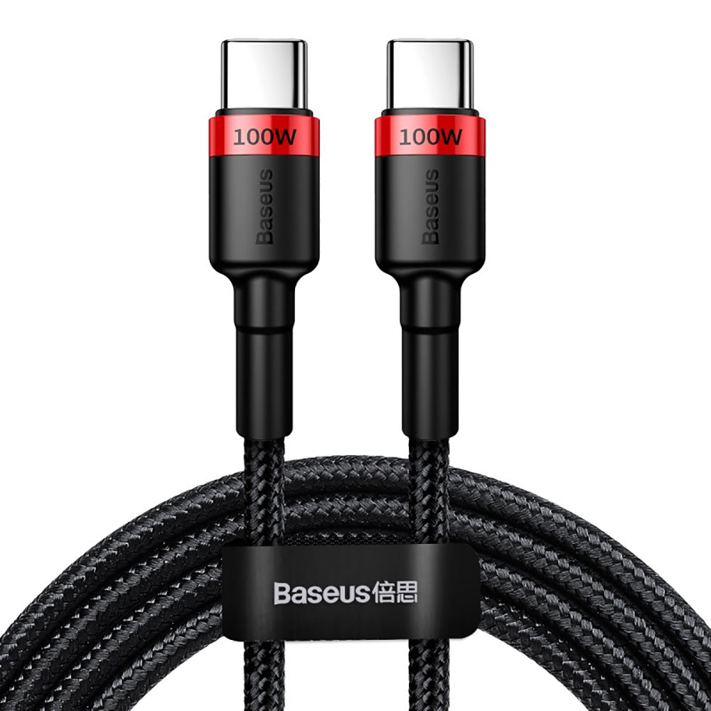 Baseus-Cafule-Flash-Charging-Cable-Type-C-PD-2.0-100W-2m-Red-Black-1