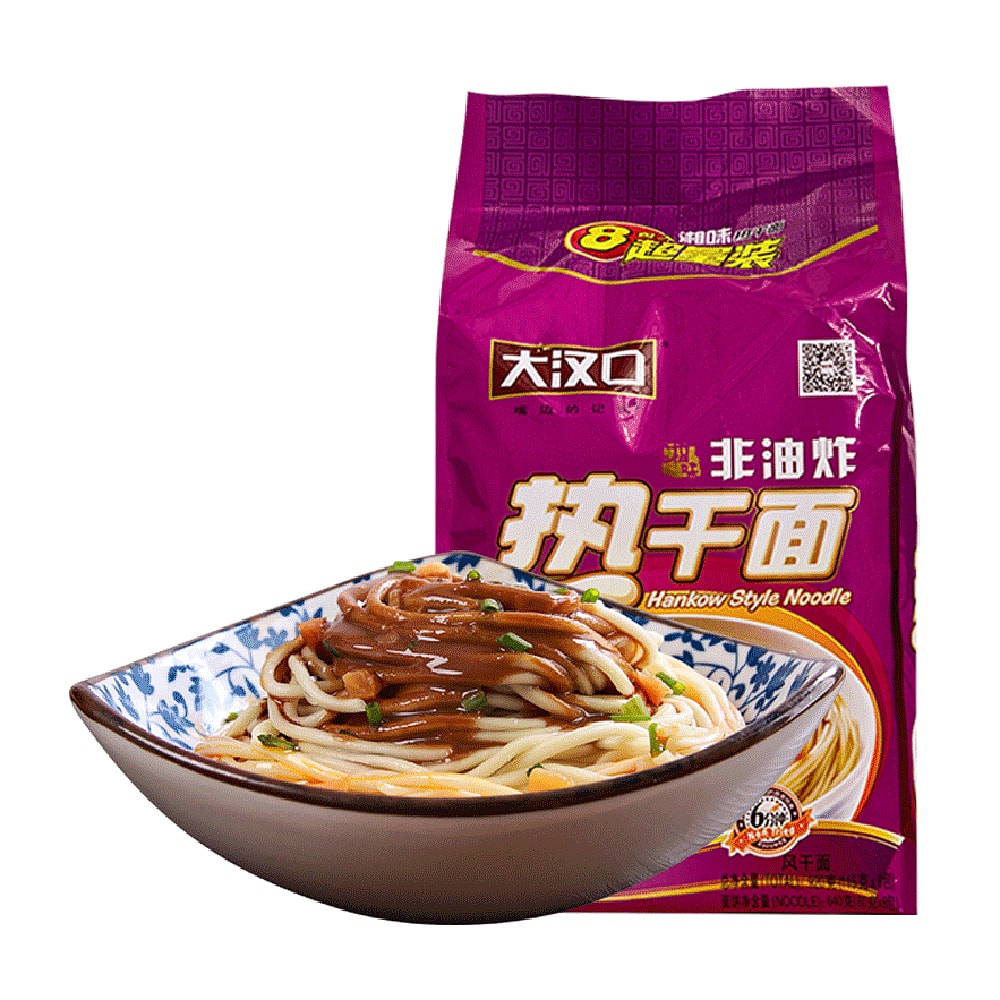 Dahankou-Wuhan-Hot-Dry-Noodles---Spicy-Flavor,-102g-x-4-Packs-1