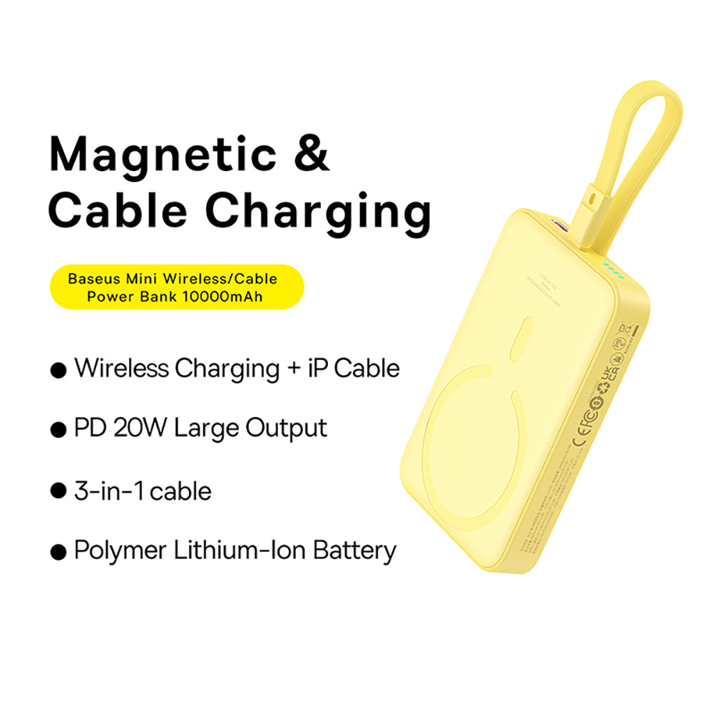 Baseus-Magnetic-Mini-Wireless-Fast-Charging-Power-Bank-for-iP-10000mAh-20W-Fresh-Lemon-Yellow---Overseas-Edition-1