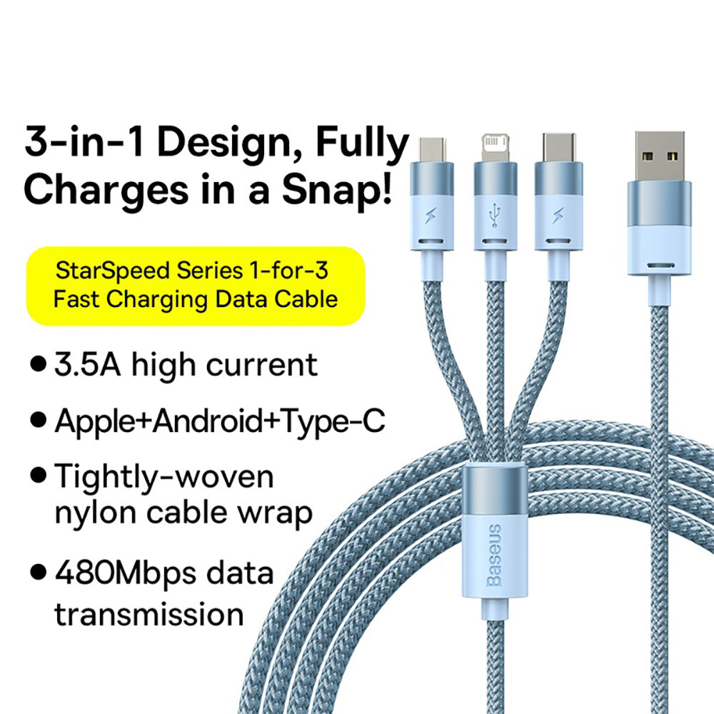 Baseus-StarSpeed-Series-3-in-1-Fast-Charging-Cable-USB-to-M+L+C-3.5A-1.2m-Sky-Blue-1