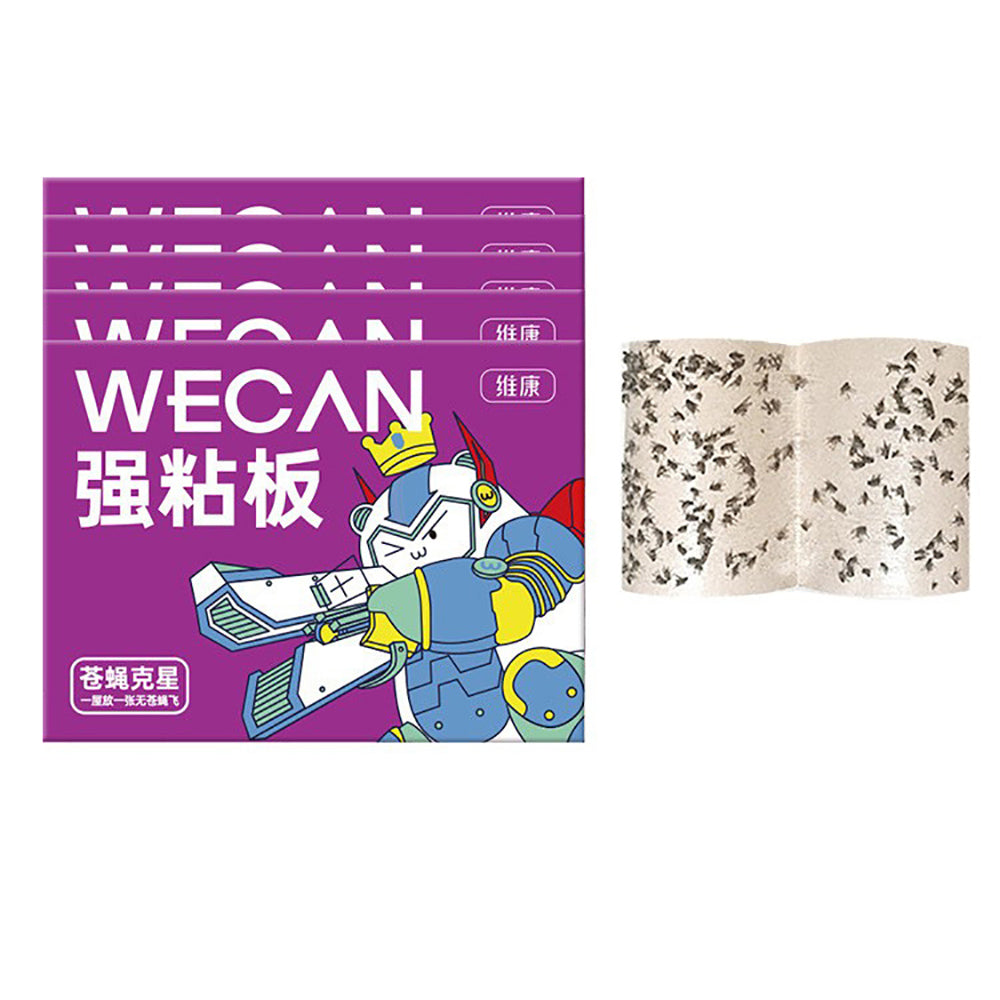 Wecan-Fly-Trap-Stickers---Purple,-50-Pieces-1