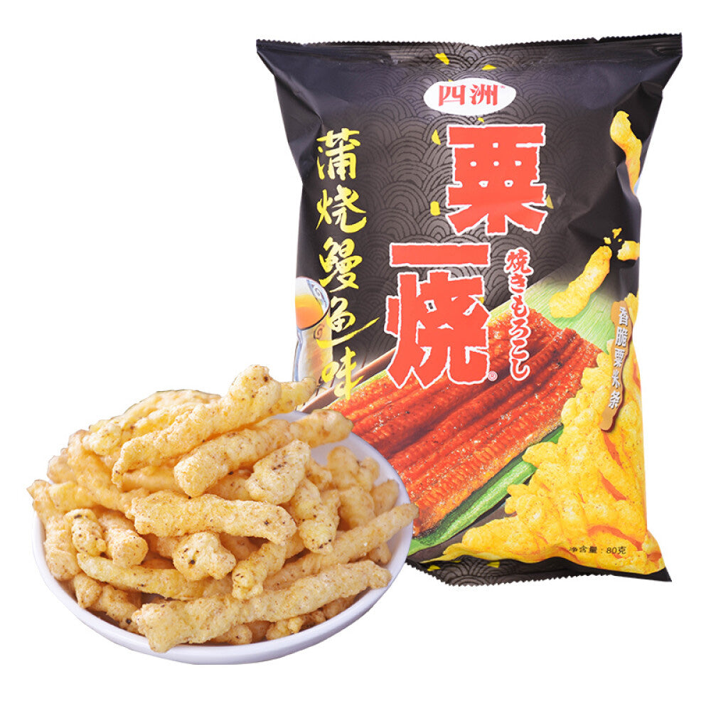 Sizhou-Corn-Chips---Grilled-Eel-Flavor,-80g-1