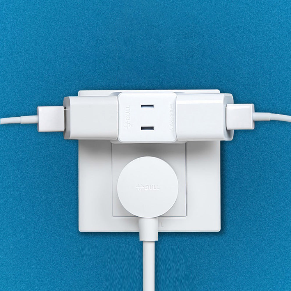 Bull-Brand-Mini-3-Outlet-Wireless-Power-Adapter,-White---Model-A230-1