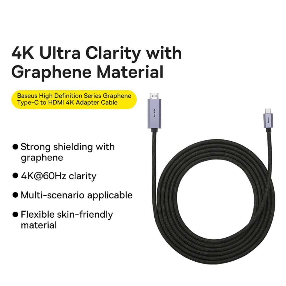 Baseus-Graphene-Type-C-to-HDMI-4K-Adapter-Cable---3m-Black-1