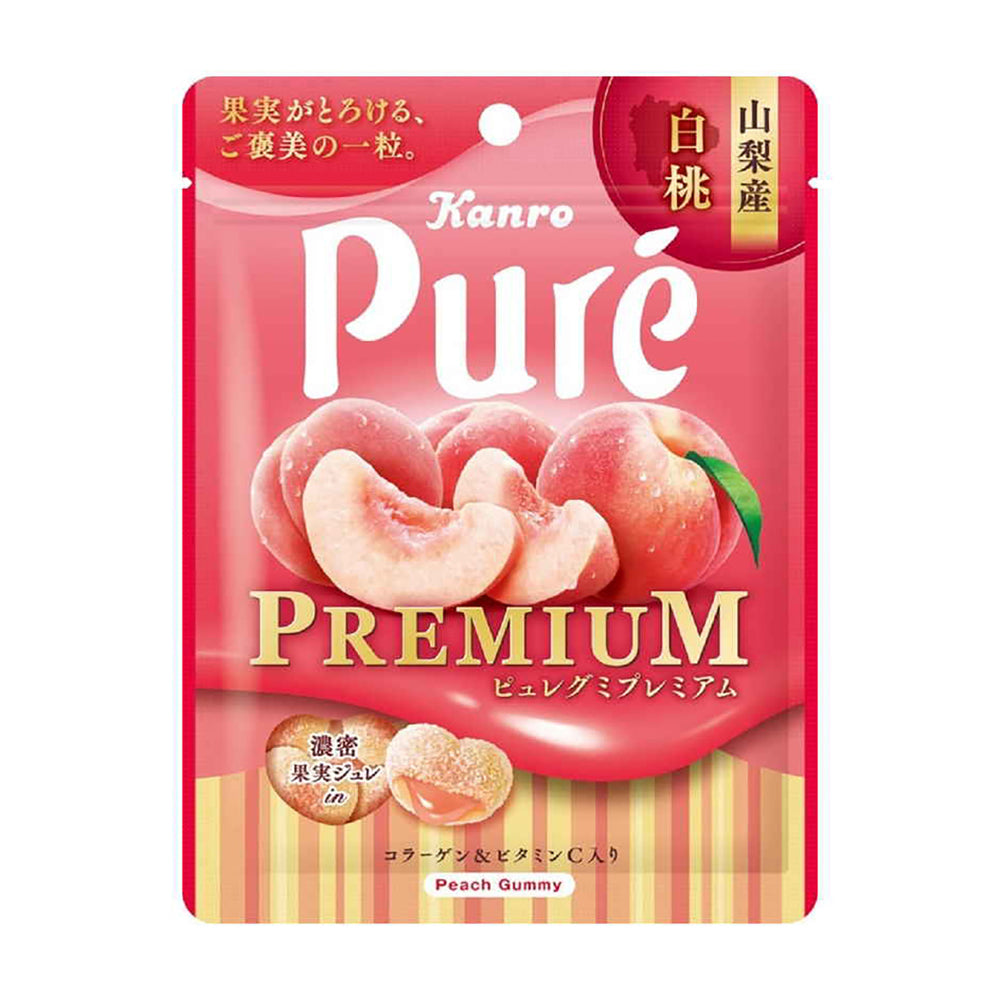 Kanro-Pure-Peach-Gummy---Yamanashi-White-Peach-Flavor,-52g-1