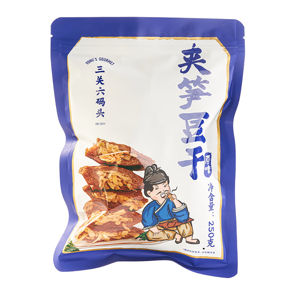 San-Guan-Liu-Ma-Tou-Bamboo-Shoot-Tofu-Snack---Original-Flavor,-250g-1