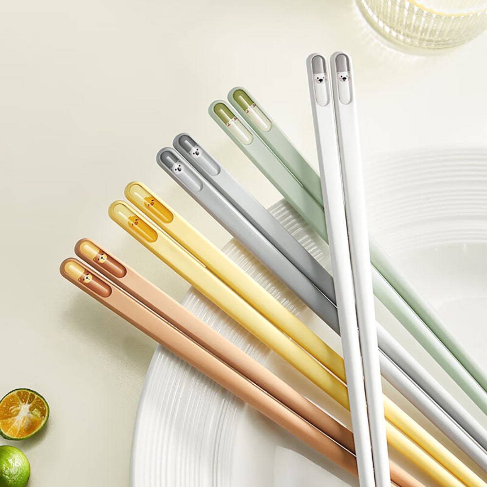 Modern-Housewife-99.9%-Antibacterial-Alloy-Chopsticks---Couple-Set,-2-Pairs-1