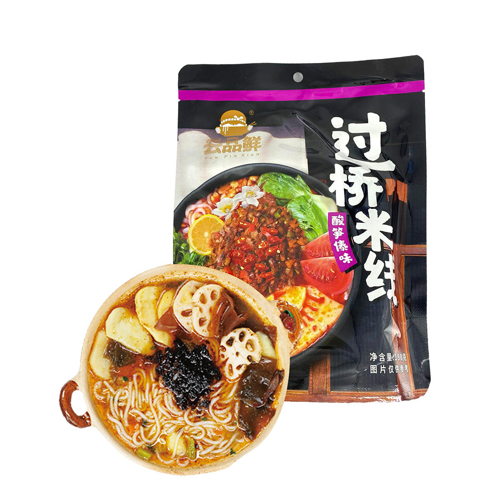 Yun-Pin-Xian-Crossing-Bridge-Rice-Noodles-with-Sour-Bamboo-Shoot-Flavor---198g-1