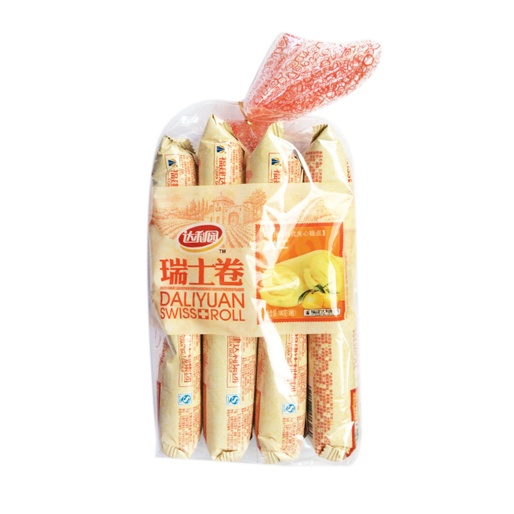 Daliyuan-Swiss-Roll-with-Orange-Flavor,-8-Pieces,-160g-1