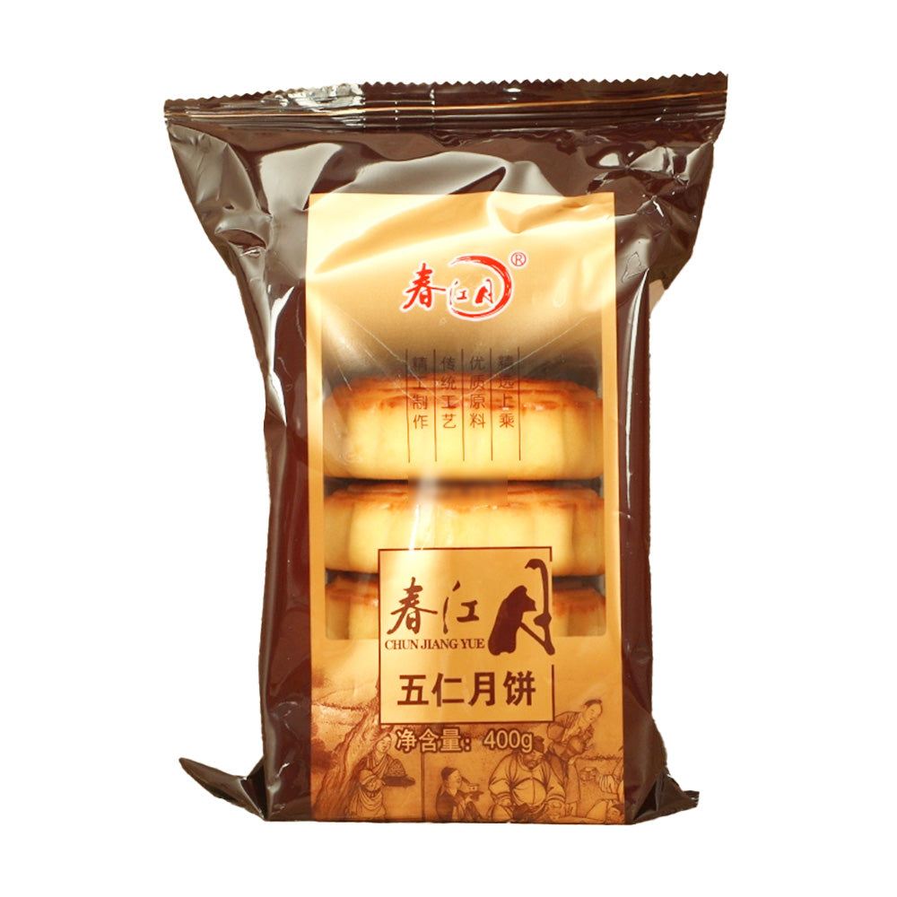 Chun-Jiang-Yue-Five-Kernel-Mooncakes---4-Pieces,-400g-1