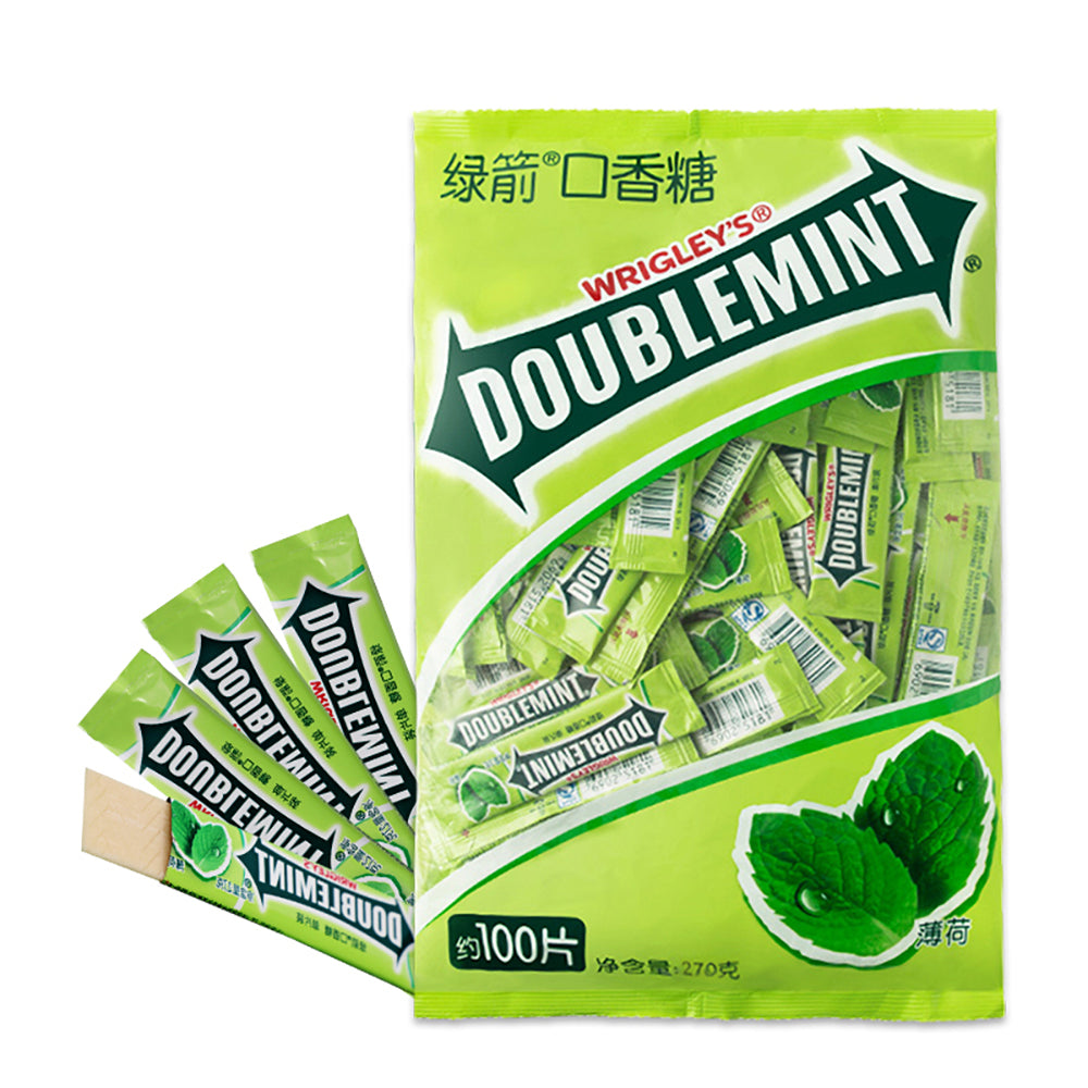 Wrigley's Doublemint Original Mint Gum - 270g x 20 Packs – Umall ...